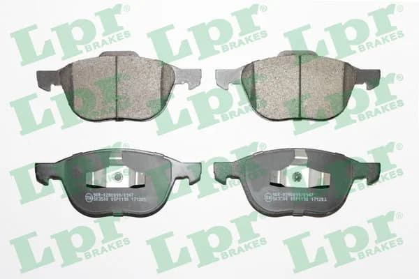 LPR jeu de plaquettes de frein pour focus ii/c-max/mazda