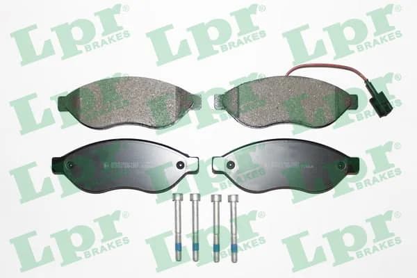 LPR jeu de plaquettes de frein pour jumper/ducato 06>17