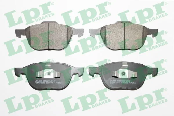 LPR jeu de plaquettes de frein pour focus ii/c-max/mazda