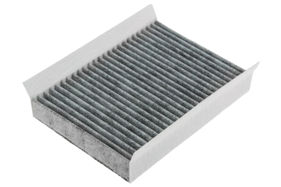 NTY filtre d'habitacle charbon actif 220 x 156 x 30 mm